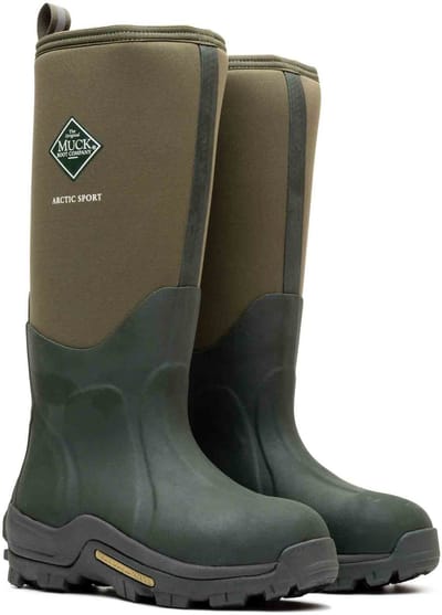 Muck Boot Arctic Sport | Moss/Moss - Regenlaarzen - Maat 39 -
