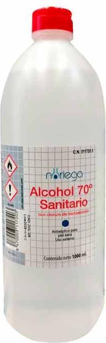 5 FLESSEN ALCOHOL 70% - Reiniging, Desinfectie & Sterilisatie - Ideaal voor Huishouden, Werk & Gezondheid