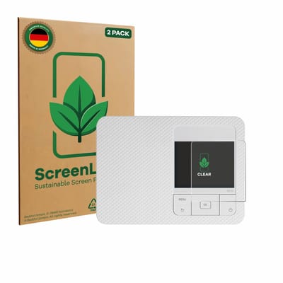 2 Stuks Screenprotector voor Canon Selphy CP1500 Mini - Hoogwaardige Beschermfolie transparant