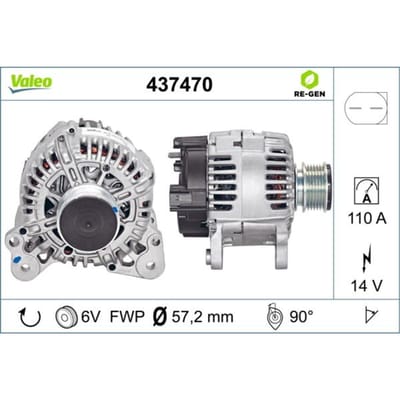 Dynamo / Alternator VALEO RE-GEN VALEO 437470