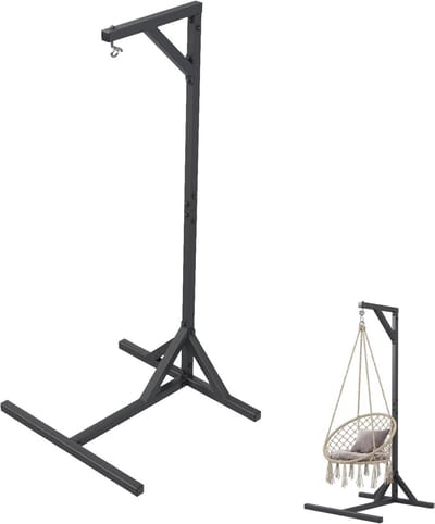 Hangstoel Frame van Staal voor Buiten, 212 cm, Stabiel en Weerbestendig, Tot 100 kg