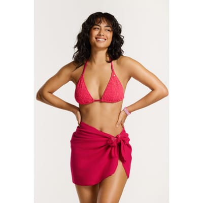 Shiwi Georgina Sarong Red Cerise Maat: S/M | Bikini's Outlet | Dames | Rood