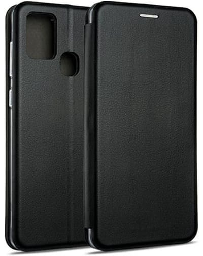 Beline Book Magnetic - Hoesje met Klep - Zwart - Samsung Galaxy A21s - Magnetische Sluiting
