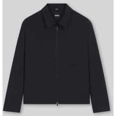 relaxed fit blouson van wolmix model 'CARPER'