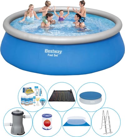 Fast Set Rond 457x122 cm - Zwembad Combi Deal