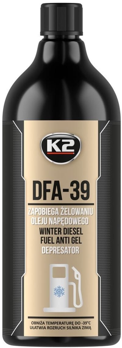 k2 dfa-39 - 1L - brandstoftoevoegsel - diesel antivries - diesel antistollingsmiddel