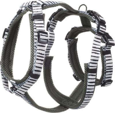 Hond Veiligheidsharnas Uluwatu Wit M 46-74cm 52-74cm 47-69cm 20mm