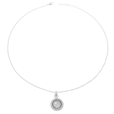 Orphelia Dames 925 Sterling Zilveren Ketting met Hanger - Zilver ZH-6041