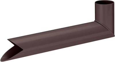 Regenpijp PVC 50mm Donkerbruin - Betrouwbare Hemelwaterafvoer