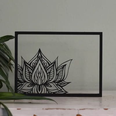 Houten Lijstje - Floating Frames - Sacred Bloom