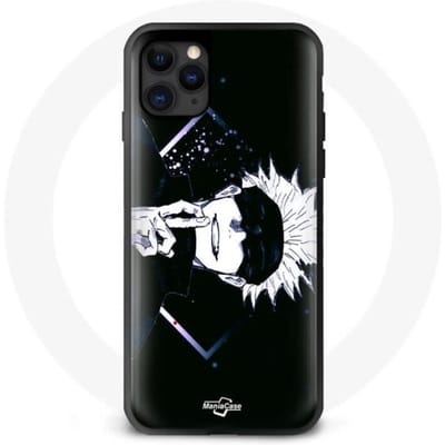 Coque - Satoru Gojo - Iphone 11 Pro Max - Souple - Noir - Anime Manga