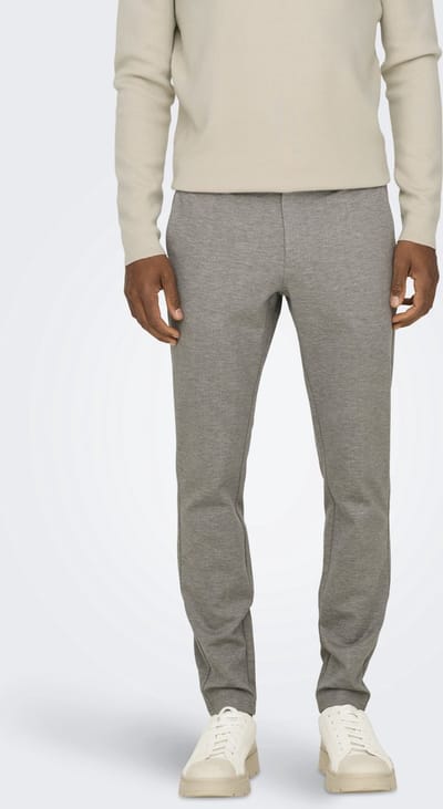 ONLY&SONS - ONSMARK SLIM DITSY 020934 PANT NOOS - Heren - Broeken