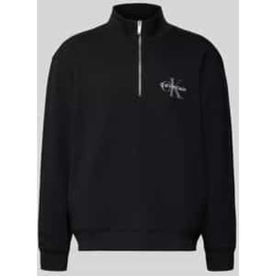 Regular fit sweatshirt met logostitching, model 'Terry'