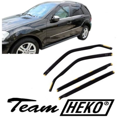 J&J AUTOMOTIVE | Heko Deflecteurs d'air Déflecteurs de Vent Pour Mercedes M Classe W164 2005-2011