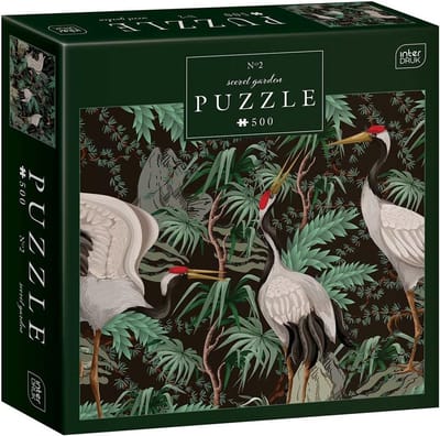 Legpuzzel 500 - Volwassenen Puzzel - Ontspanning Thuis - Gedetailleerd Artwork - 47 x 33 cm - Geheime Tuin