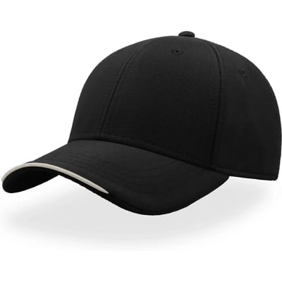 Atlantis Headwear Estoril Cap Recycled AT422 - Black - One size