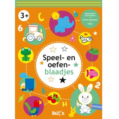 Speel- En Oefenblaadjes 3+ (Oranje) - Speel- En Oefenblaadjes