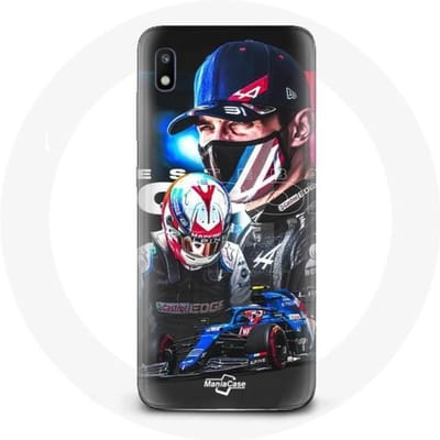 Case voor Samsung Galaxy A10 Formule 1 Esteban Ocon F1 coureur