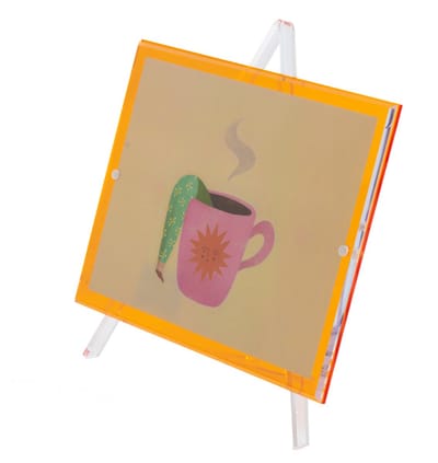 Fotolijst art oranje 20x15cm
