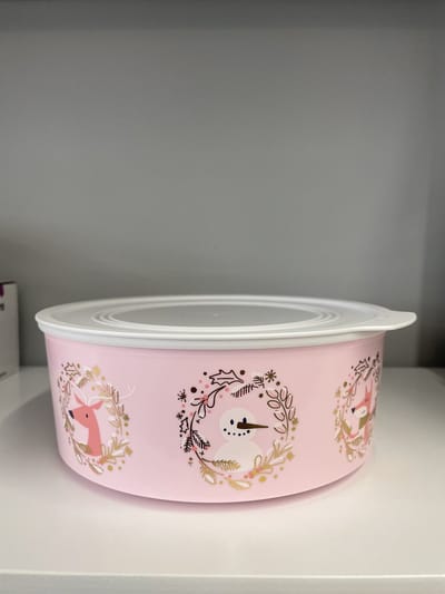 Tupperware koekjesdoos wintereditie (kerst)