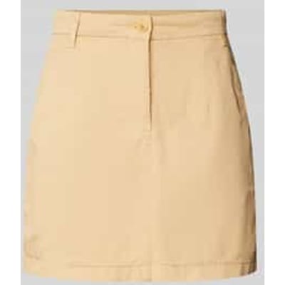 Minirok met achterzakken, model 'COTTON GMD'