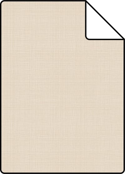 Proefstaal ESTAhome behang linnenstructuur zand beige - 26.5 x 21 cm - 139545-S