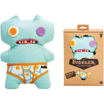 Fuggler WideEyed Tooths Monster Knuffelpop Zacht Knuffeldier Ondergoed Serie Kloof Tandig Monstrositeit Knuffel