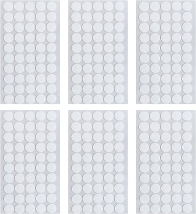 300 Stuks 20 mm Dubbelzijdige Plakdots, Transparante Sterke Plakpads, Waterdicht en Restloos voor Foto's, Decoratie, Auto en Haakjes, 0.5 mm Dikte, Rond