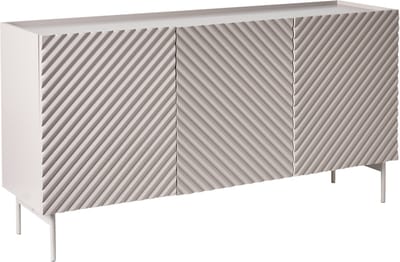 YARAKA - Dressoir met 3 deuren - Lichtbeige - MDF