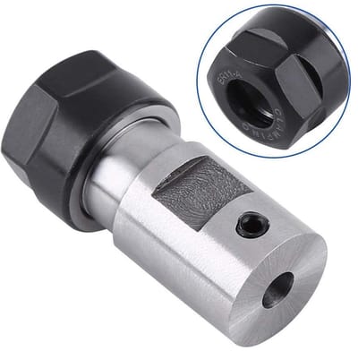 Dailygoods- Collet 5MM - Motoras - Verlenging - CNC Frezen - Hoogwaardige Staal - Veiligheidsopslag - Spindel