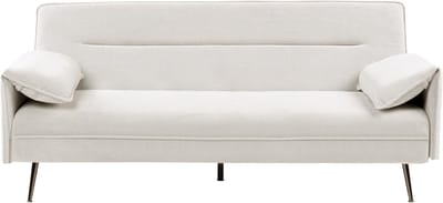 VAYLA - Slaapbank - Gebroken wit - Polyester