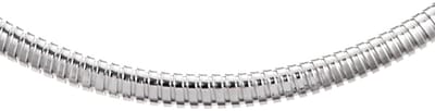 Glow 102.1454.45 Dames Ketting - Collier - Sieraad - Schakelketting - Zilver - 925 Zilver - 45 cm lang
