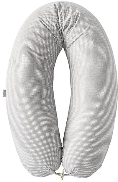 XXL Voedingskussen en Zwangerschapskussen | Ergonomisch en Antiallergisch | 100% Katoenen Hoes