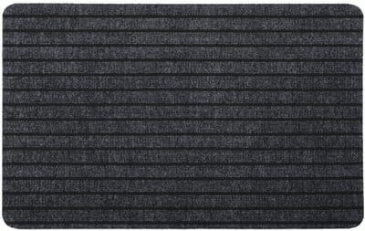 Luance Deurmat Chloe - grijs - polypropyleen/latex - 50 x 80 cm - schoonloopmat