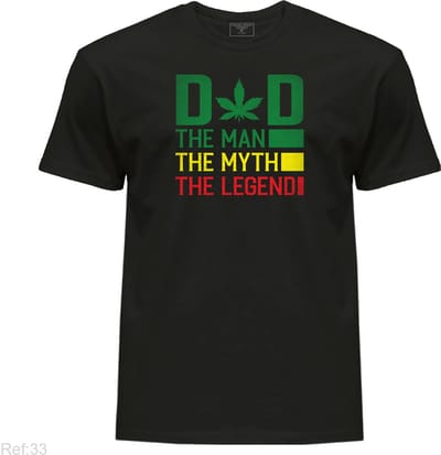 T-shirt for weed lover Funny Cannabis Skull Trendy T-Shirts 100%Cotton Fashion funny cannabis t-shirt The Man The Myth The Legend t-shirt