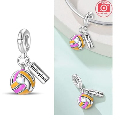 Pendentif Combiné Raquette de Tennis de Table Couleurs Cuivre Authentique Convient Pour Bracelet Original Bricolage Bijoux Fins Cadeau Idée Pour Femmes white