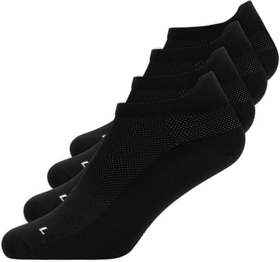SNOCKS Running Socks - Hardloopsokken Dames - Hardloopsokken Heren - Sportsokken Unisex - Ademend & Lichtgewicht - 4 Paar