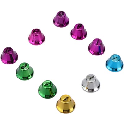 10 stuks Kleurrijke Belletjes Vogel DIY Accessoire Kleurrijk IJzer Interactief Bel Speelgoed voor Papegaaien 3.2CM