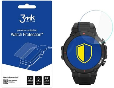 3MK FlexibleGlass - Hybride Glas voor Smartwatch - Garett GRS - Ultradun - Bescherming