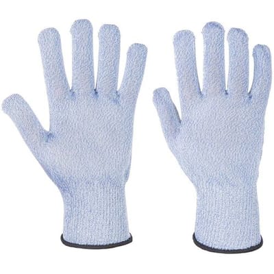 GGM Gastro (10 Paar) Schnittschutzhandschuhe Sabre-Lite - Blau - Größe: M Blauw