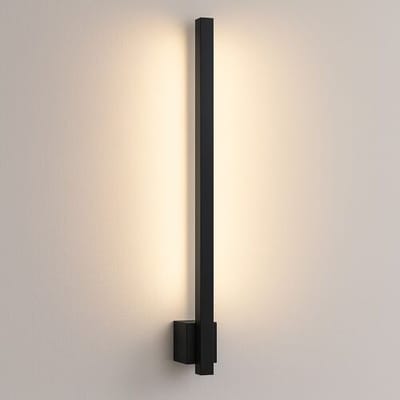 KS Verlichting Bar Muurlamp Zwart