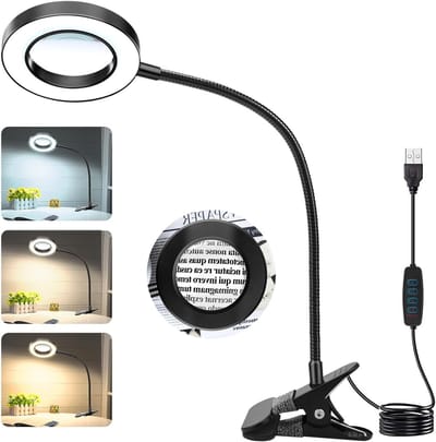 Verhoog je zichtbaarheid met een krachtige vergrootlamp voor precisiewerk en hobby's