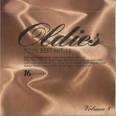 CD VARIOUS - Oldies Pops Best Hit 16 NOK108 MCPS Zuid-Korea Pop Gebruikt