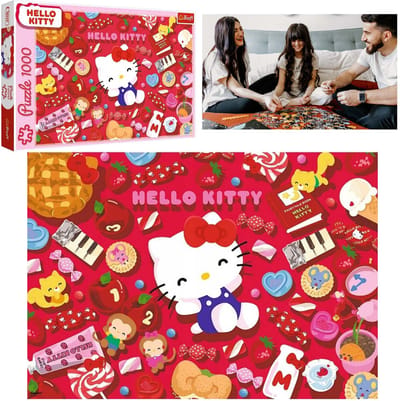 Hello Kitty Puzzel 1000 elementen, legpuzzel TREFL