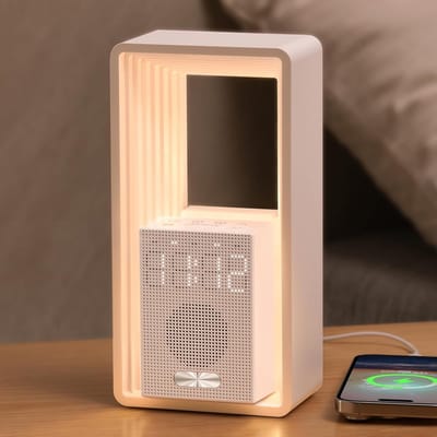 Slimme Wekker met Lichtsimulator voor Zonsopgang en Zonsondergang en Draadloos Opladen
