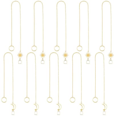 Cosensi - Set van 10 Suncatchers Kettingen voor Vensterdecoratie
