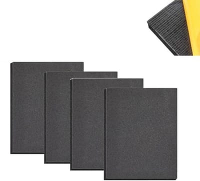 EVA-schuimplaten zelfklevend - 4 stuks - 19 mm dik - Antislip meubelpads voor isolatie en trillingsdemping