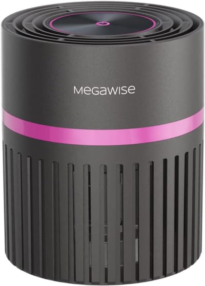 Luchtreiniger Compact met H13 HEPA Filter - Air Purifier voor Bureau, Thuis en Kantoor - Fluisterstille Reiniging met Eénknopsbediening