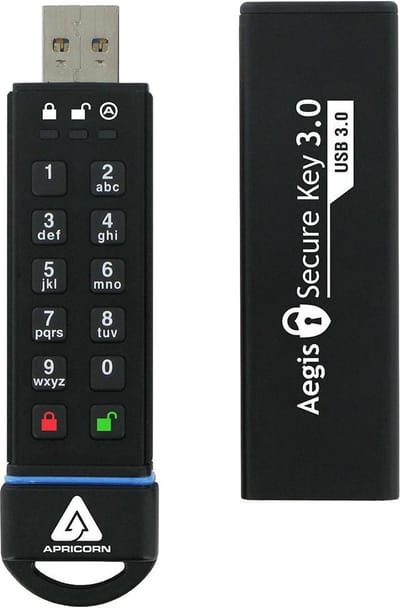 Apricorn Aegis Secure Key 3.0 - 240GB - USB-stick