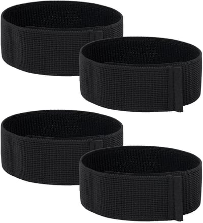 Dailygoods- Scheenbeschermers Lichtgewicht - Enkelbeschermers - Voetbalscheenbeschermers - 2 Paar - Polyester Garen - 30x3,8 cm